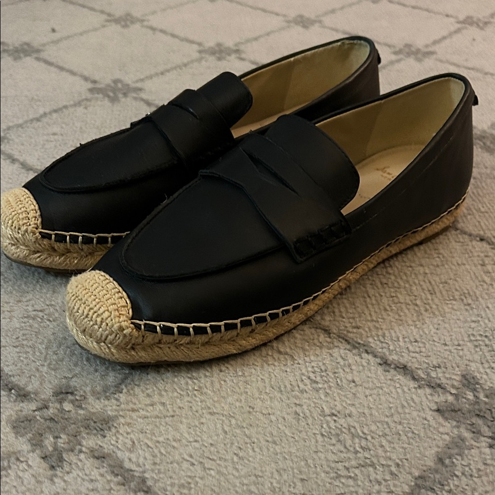 Sam Edelman Black Kai Espadrille Loafers